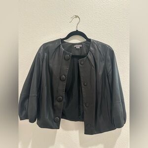 [LIKE 🆕] Vince: Black Leather Jacket